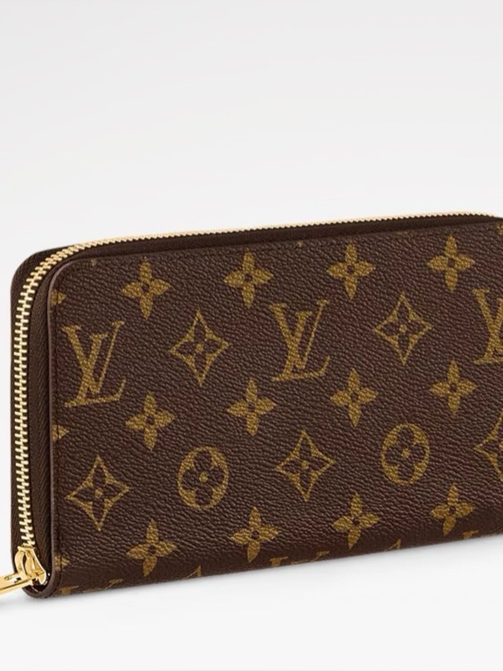 Louis Vuitton Brown Zippy Wallet